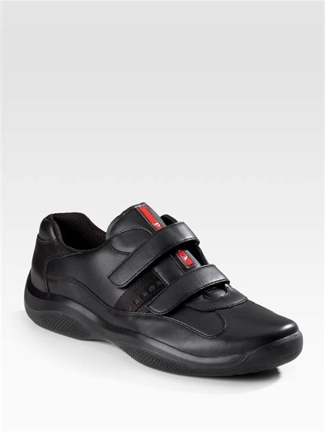 prada black shoes for men.